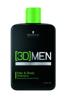 3D Men Aktiveeriv shampoon 250ml-0