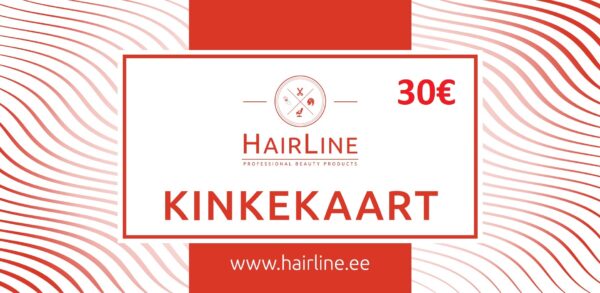 HairLine kinkekaart 30€-0