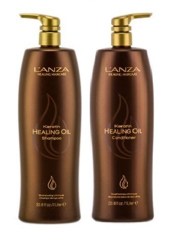 LANZA Keratin Healing Oil Shampoo 1L-0