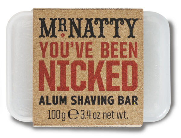 Mr.Natty Alum Shaving Bar - maarjajää 100g-0