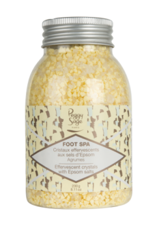 Peggy Sage Foot Spa Effervescent crystals with Espom salts 230g-0