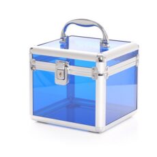 Cosmetic Suitcase mini clear blue-0