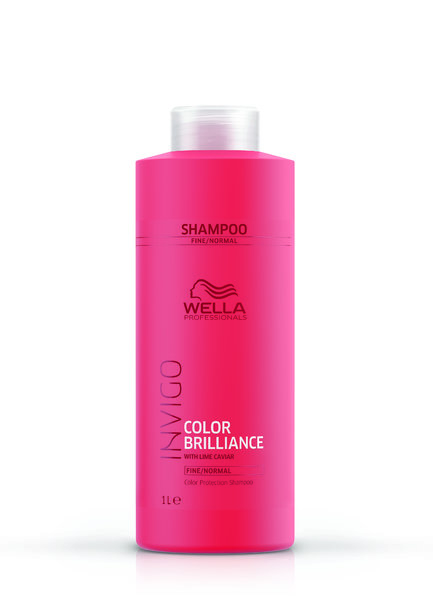 Wella Invigo Brilliance Shampoo Fine Hair 1000ml-0